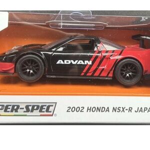 Jada Hyper Spec 2002 Honda NSX-R Japan Spec 1:32 - Red w/ Advan Design